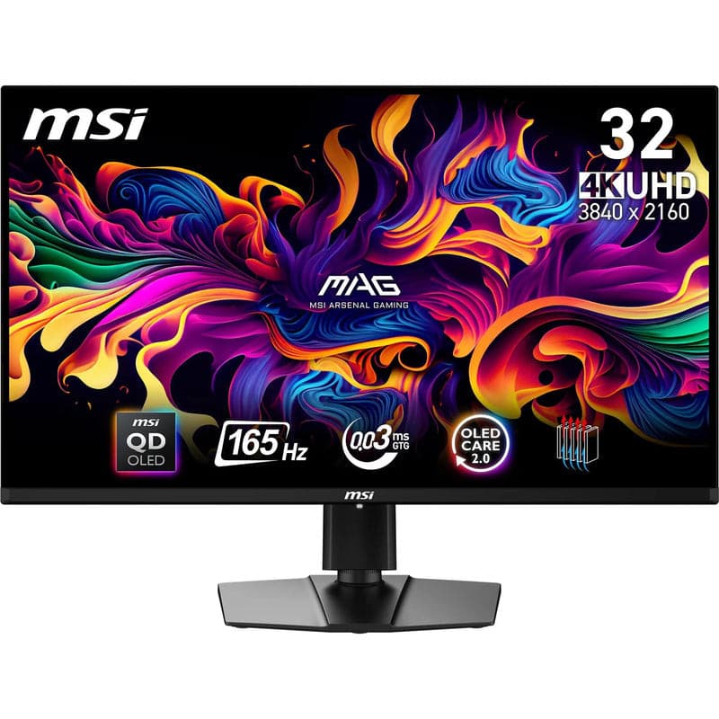 Écran gaming MSI MAG 321UP QD-OLED 31.5" 4K 165Hz