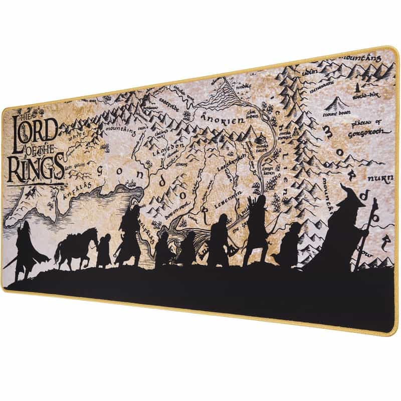 Tapis de souris XXL Le Seigneur des Anneaux pour une immersion totale