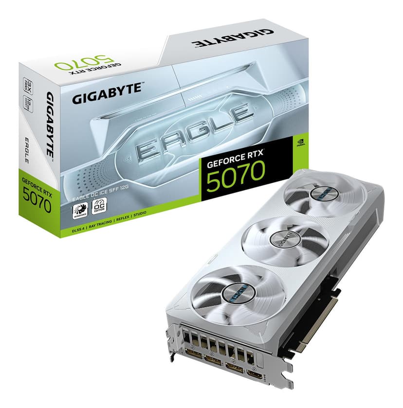 RTX 5070 Gigabyte Eagle OC Ice SFF – 12 Go GDDR7