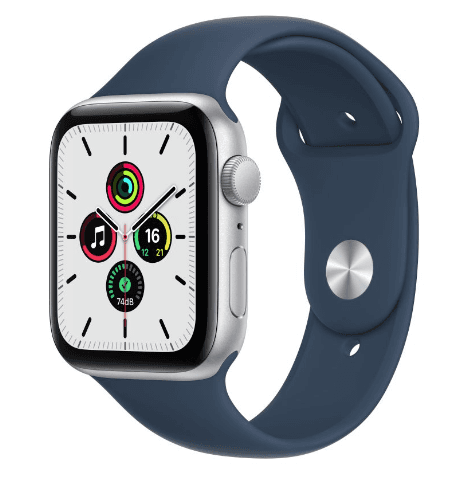 Apple Watch SE 44 mm OLED Plata GPS (satélite)