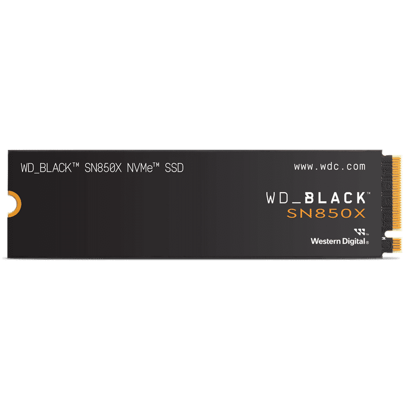 Pack Duo de Disques SSD Interne WD Black SN850X - 2 To Chacun - Pas de Refroidisseur Inclus