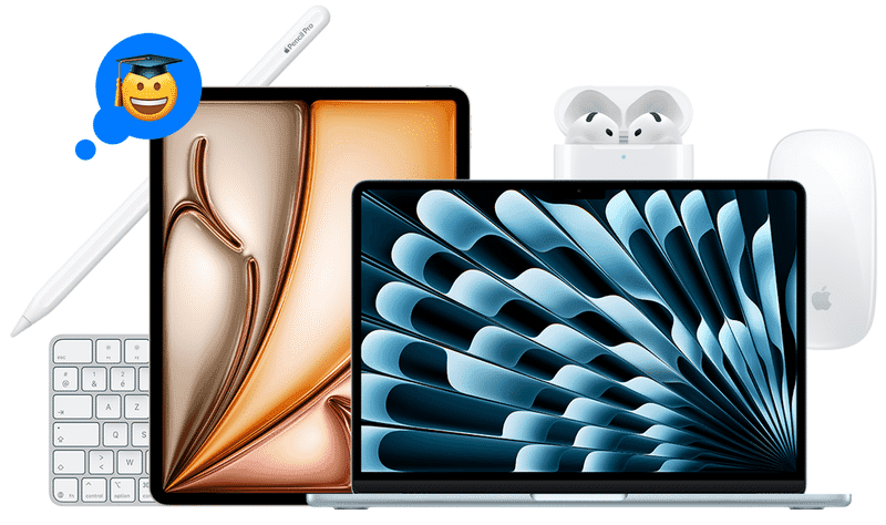 Offre spéciale étudiants : iPad Air, MacBook Air et accessoires Apple en promotion