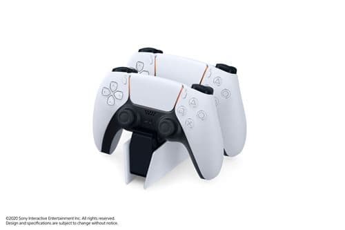 Chargeur sans fil Sony DualSense pour PS5 - Édition spéciale noir et blanc (Frontière Belgique)