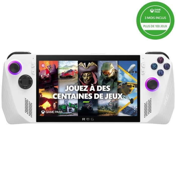 Console portable de jeu ASUS Rog Ally Z1 Extrême 16Go, 512Go, Windows 11 + 3 mois de Game Pass Ultimate 🎮