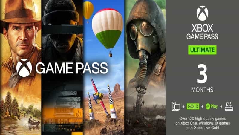 Forfait 3 mois Xbox Game Pass Ultimate - PC/XBOX/CLOUD - Code Accumulable (Dématérialisé - Activation en France)