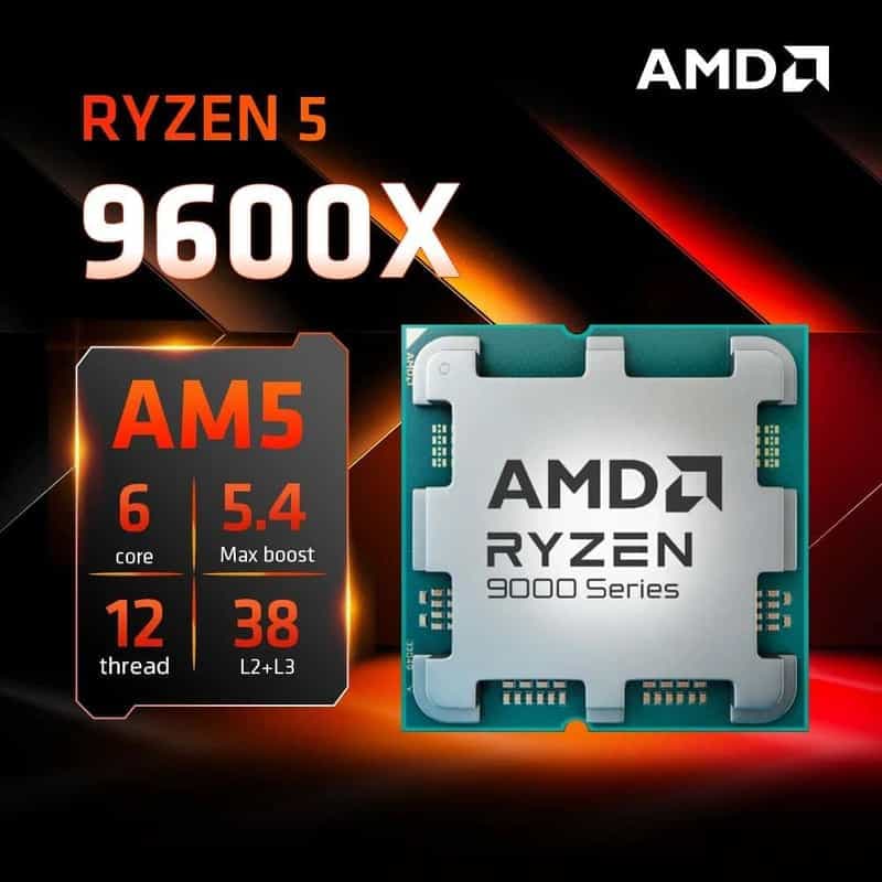 đź’Ą PROMO : Processeur AMD Ryzen 5 9600X - Performances Ultime!