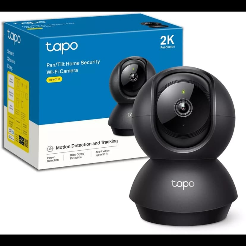 Caméra TP-Link Tapo C211 2K : surveillance intelligente
