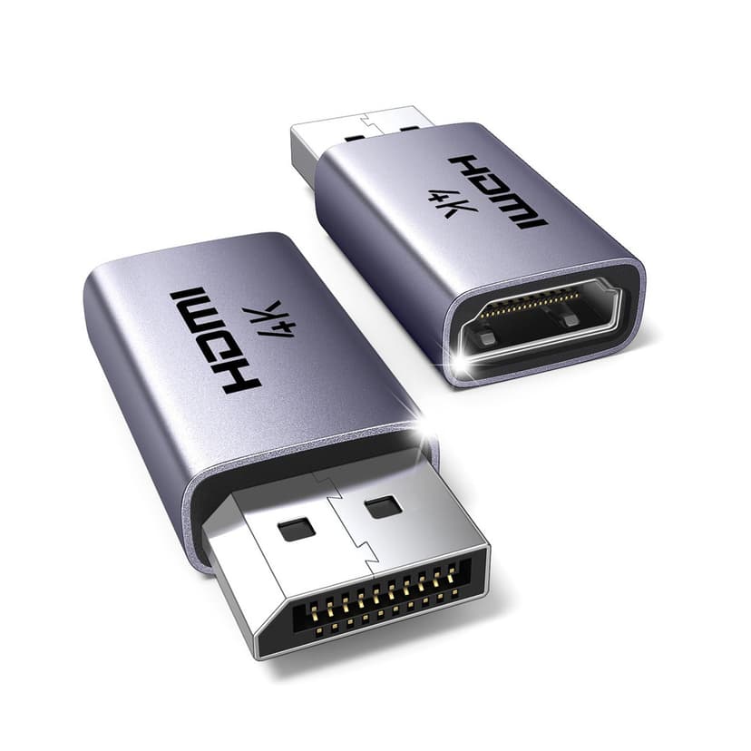 Lot de 2 adaptateurs UGREEN DisplayPort vers HDMI 4K@30Hz
