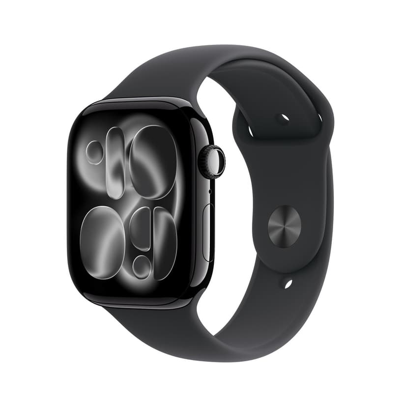 Apple Watch Series 11 46mm en aluminium noir : santé et performance