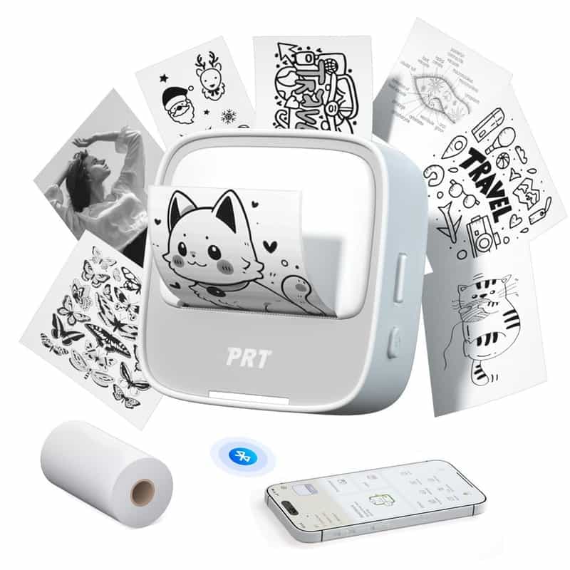 Mini imprimante thermique portable PRT S1 sans encre