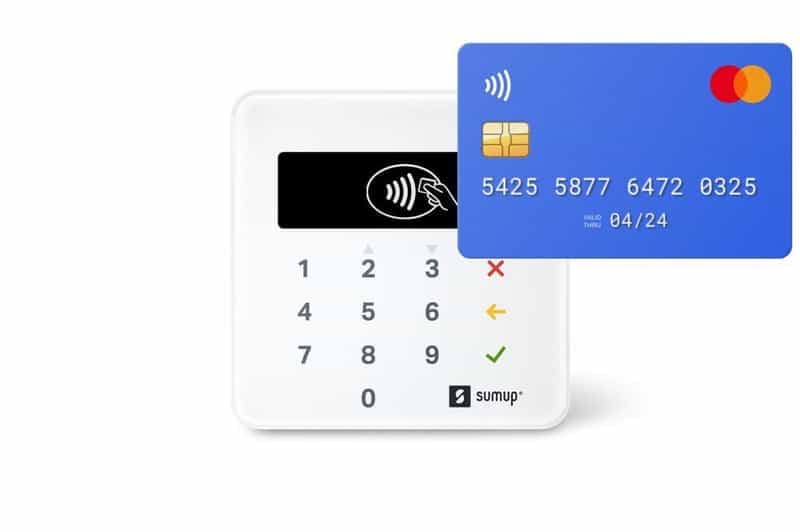 Terminal de Paiement sans Fil SumUp Air - Blanc