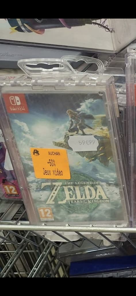 Zelda : Tears of the Kingdom à prix réduit à Taverny