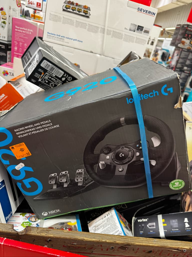 Volant Logitech G920 complet à prix attractif