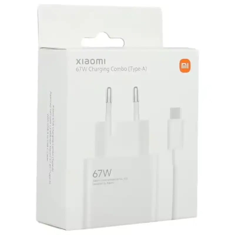 Chargeur mural Xiaomi 67W avec câble USB-C