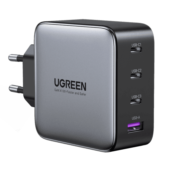 Code promo - Chargeur Ugreen Nexode 100W GaN 4 Ports avec Câble USB-C 60W 1m