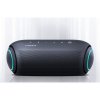 G XBOOM PL7 - Enceinte bluetooth portable - Soundboost - 24hrs d'autonomie - IPx5 - Eclairage multicolore - Powerbank - Bleu-Noir