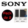 Pack de 2 PowerBank SONY noir 5000 mAh Combo B- C