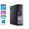 Pc de bureau Dell 7010 -Core i3-2120 - 8Go - 250Go - Windows 10
