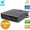 PC HP Compaq 6200 Pro SFF Core i3 3.1GHz 4Go Disque 500Go DVD WIFI W7 Pro