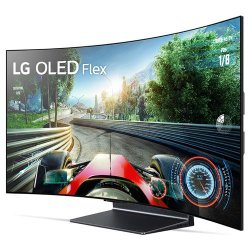 TV OLED LG 42LX3 Flex 106 cm 4K UHD Smart TV Gris et Noir