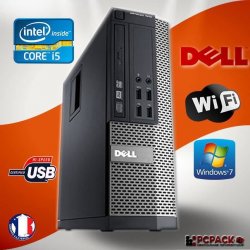 Unité Centrale - PC BUREAU Dell OptiPlex 7010 DT Intel Core i5 8Go 250Go + WIFI