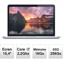 Apple MacBook Pro Rétina 15- MGXA2 - QWERTY Clavie