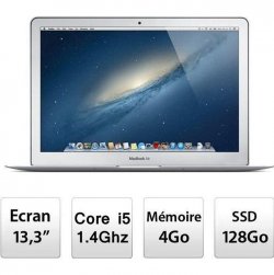 APPLE MacBook Air 13,3- MD760F/B - Stockage 128Go SSD