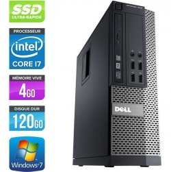 Dell Optiplex 790 SFF -Core i7-2600-4Go -120Go SSD
