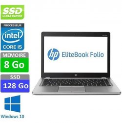 HP EliteBook Folio 9470m - Intel Core i5-3427U 1.8Ghz - RAM 8Go - SSD 128Go - Ecran 14