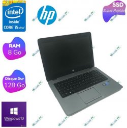 HP EliteBook 840 G1 - Intel Core i5 4300U - RAM 8 Go - SSD 128 Go - 14- - Windows 10 professionnel  - ORDINATEUR PORTABLE