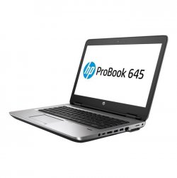 HP ProBook 645 G3 A10 PRO-8730B - 2.4 GHz Win 10 Pro 64 bits 8 Go RAM 256 Go SSD HP Z Turbo Drive G2, NVMe, TLC DVD SuperMulti…