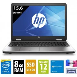 HP Probook 650 G2 15 pouces  Core i5 6300U 8Go RAM  512Go SSD W10Home