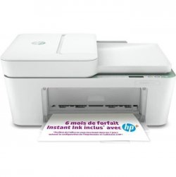 Imprimante Multifonction - HP - Deskjet 4122e - Jet d'Encre Wifi cartouche incluse scanner bureau informatique