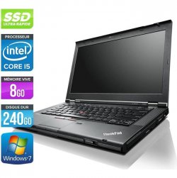 Lenovo ThinkPad T430 -Core i5-3320M -8Go-240Go SSD