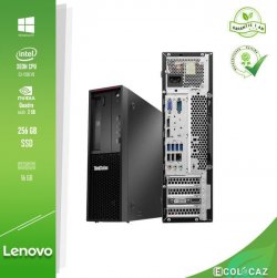 Lenovo ThinkStation P310 SFF- XEON E3 1230 V5-16GB RAM-256GB SSD-Carte Graphique NVIDIA Quadro K420 2GB