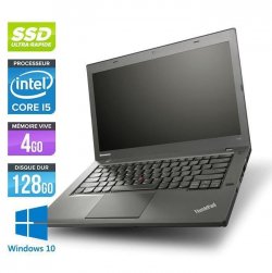 Lenovo ThinkPad T440S  - Intel Core i5-4200U 1.6Ghz - RAM 4Go - SSD 128Go - 14
