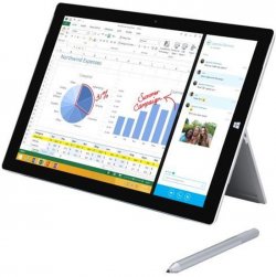 Microsoft Surface Pro 3 Tablette Core i5 4300U - 1.9 GHz Win 8.1 Pro 64 bits 4 Go RAM 128 Go SSD 12- écran tactile 2160 x -6Z7-00005