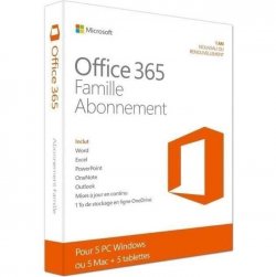 Office 365 Personnel - Inclut les nouveaux logiciels Office 2016 pour 1 PC/Mac + 1 tablette + 1 smartphone .