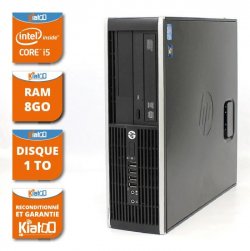 ordinateur de bureau HP elite 8200 core I5 8go ram 1TO disque dur,pc de bureau reconditionné , windows 7