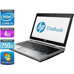 Ordinateurs portables HP EliteBook 2570P - Core i5-3360M - 4Go - 250Go