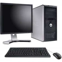 PC de bureau - Dell Optiplex 380 Format Tour 2,93GHz - 4 Go - 250 Go + Ecran 22 pouces