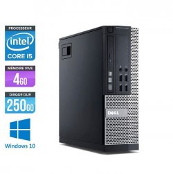 Pc de bureau Dell 7010 - Core i5-3470 - 4Go - 250Go -Windows 10