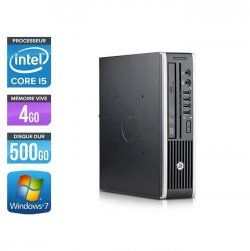 Pc de bureau HP Elite 8300 USDT - Core i5-3570S - 4Go - 500Go