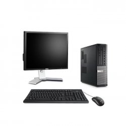 Pc de bureau Dell 7010 DT - i5 - 4Go - 250Go- Linux + Ecran 19