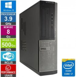 PC Dell Optiplex 3010 DT i7-3770 3.90GHz 8Go/500Go Wifi W10