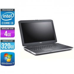 Pc portable Dell E5530 - i3 - 4Go - 320Go HDD - 15.6'' - Win 7