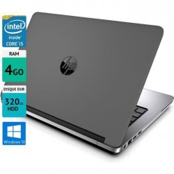 Pc portable HP Probook 640 G1 14- 4GO HDD 320GO Windows 10 gris