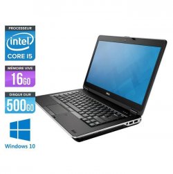 Pc portable Dell E6440 -Core i5-4300 -16Go -SSHD 500Go -Win 10