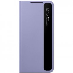 Smart Clear View Cover S21 Plus Violet